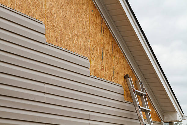 Professional Siding Repair technician working in Garner, NC